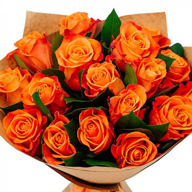 Букет цветов "Яркий огонь" Букет цветов "Яркий огонь"